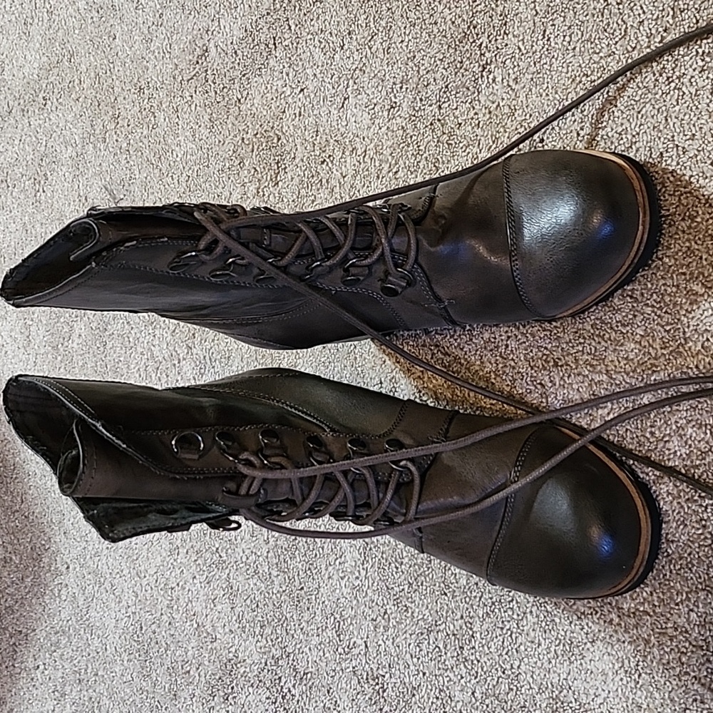 Target Dark Green Ankle Boots